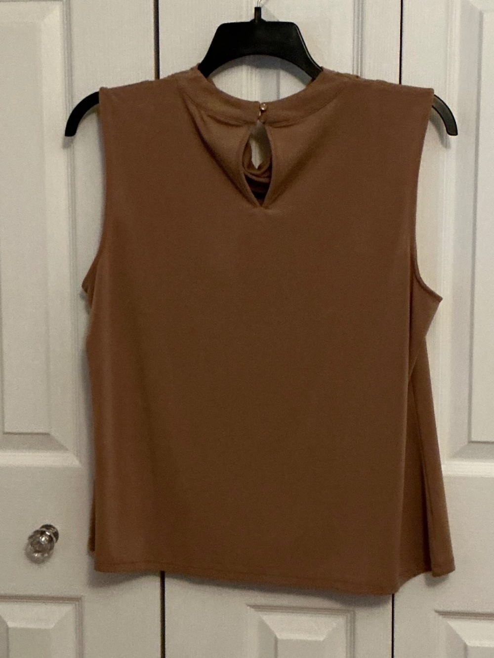 Worthington Sleeveless Cowl Neck Stretch Blouse